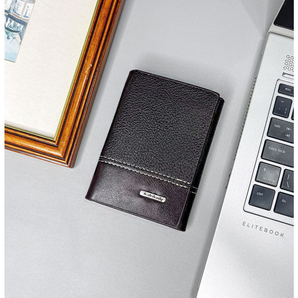 Imported Balebaily Crocodile Leather Wallet